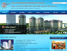 Tablet Screenshot of hacota.com.vn
